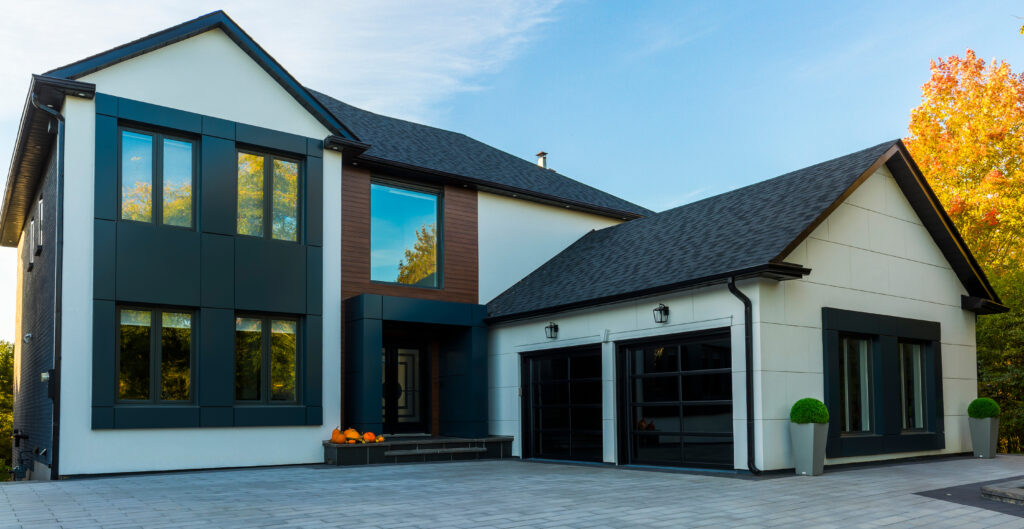 Custom built luxury house in the suburbs