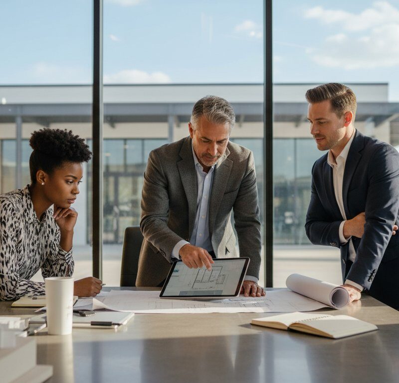 building a barndominium in texas often requires meeting with your banker