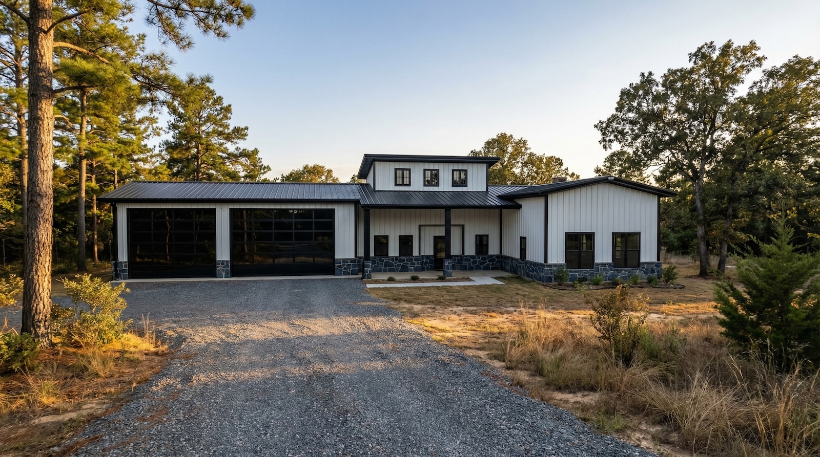 Trinity Metalworks steel frame home builders, Kerens, Texas